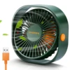 SmartDevil Small Personal USB Desk Fan,3 Speeds Portable Desktop Table Cooling Fan Quiet Operation for Home Office Car Outdoor 1