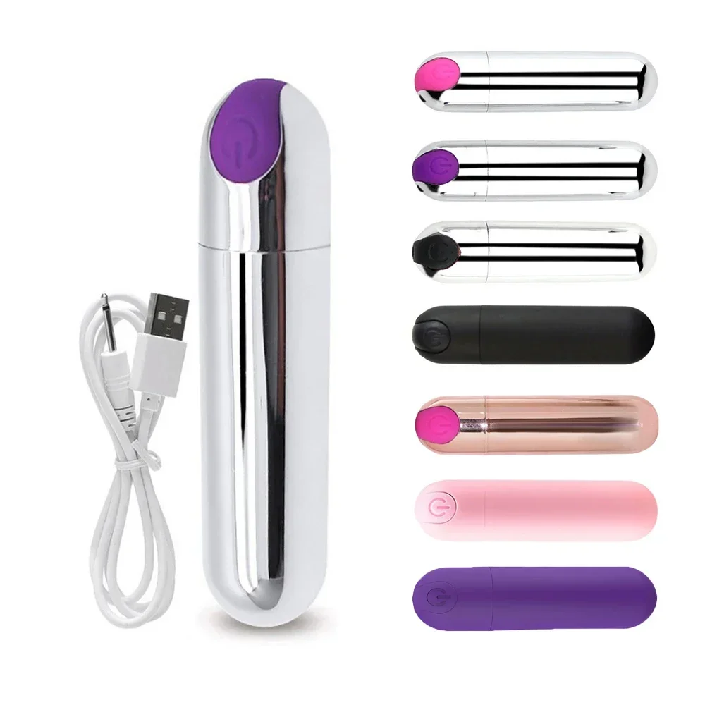 G-Spot bullet vibrators women discreet portable sex toys small powerful bullets mini waterproof clitoral stimulator
