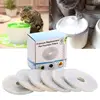 6Pcs/8Pcs Pack Automatic Water Dispenser for Cats and Dogs  Activated Carbon Filter Element Pet Water Dispenser Filter Cotton 6