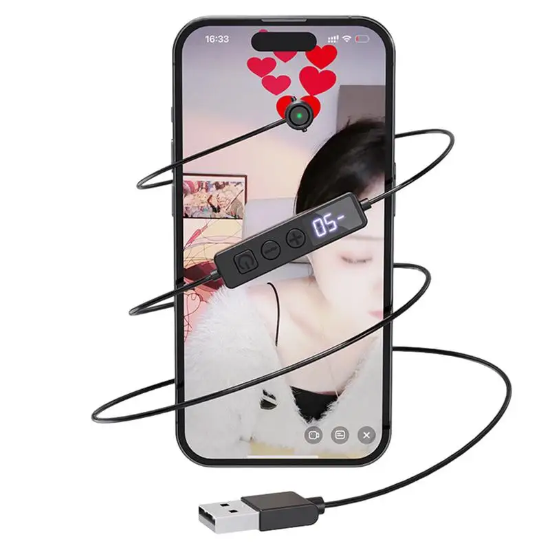 휴대폰 화면용 자동 리모콘 비디오 라이브 스트리밍을 위한 게임 지원용 자동 리모콘 물리적 모바일 태퍼
