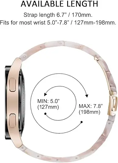 Transparent Resin Band Women's Bracelet Strap