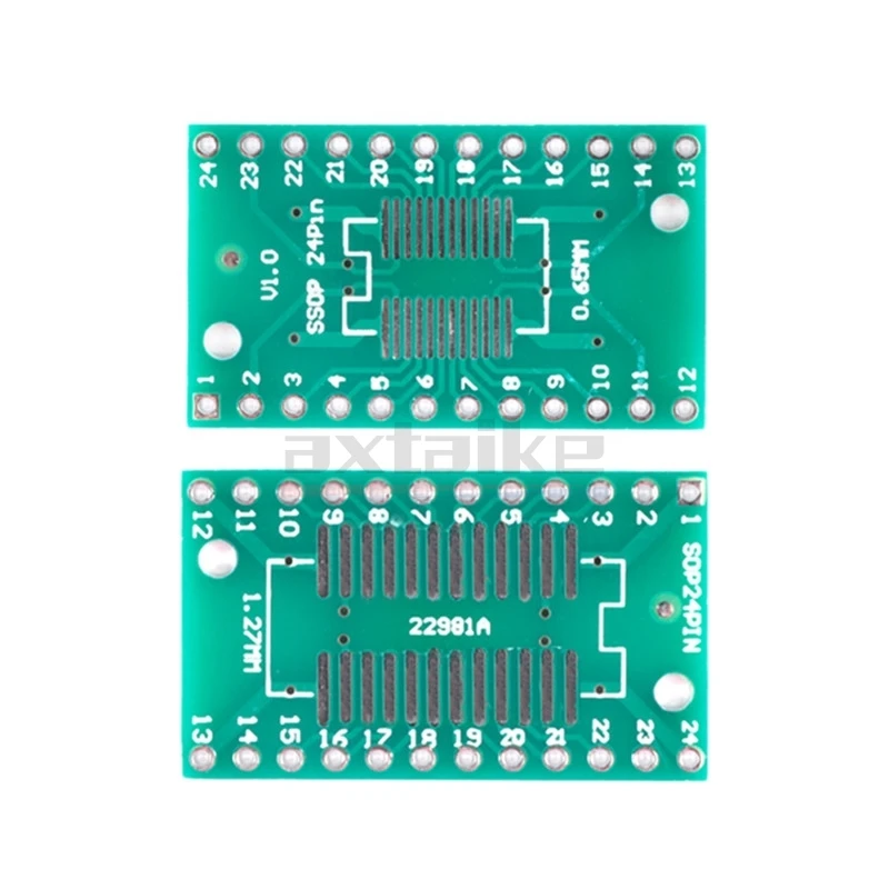 Pcb board,pcb board assembly,printed circuit board 10PCS PCB board SMD turn to DIP SOP MSOP SSOP TSSOP SOT23 SOP8 SOP14 SOP16 SOP20 SOP24 SOP28 IC SMT QFN FQFP TQFP 32 44 64 100