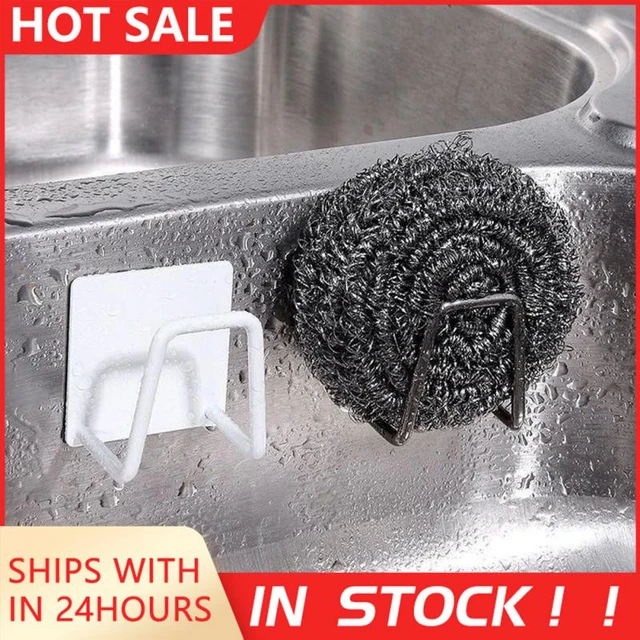 Dropship Sponge Holder For Kitchen Sink Adhesive Sponge Caddy Gray