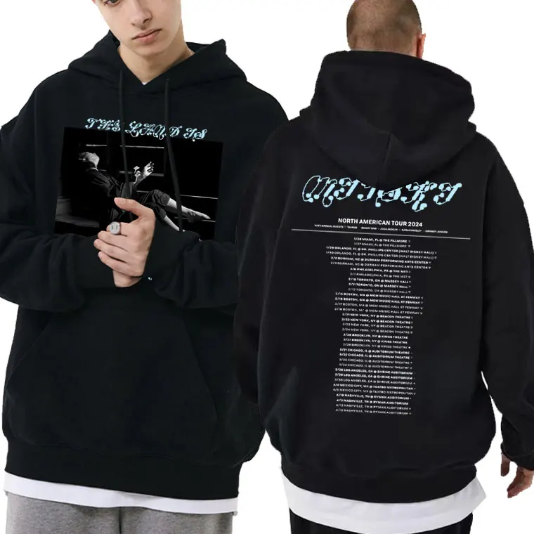 

Singer Mitski North American Tour Hoodie The Land Is Inhospitable and So Are We Graphic Hoodies Men Women Oversized Sweatshirt