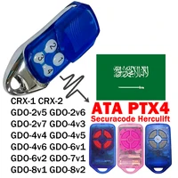 ATA PTX4 Herculift Garage Remote Control 433MHz Rolling Code Key Garage Door Remote Controls 1