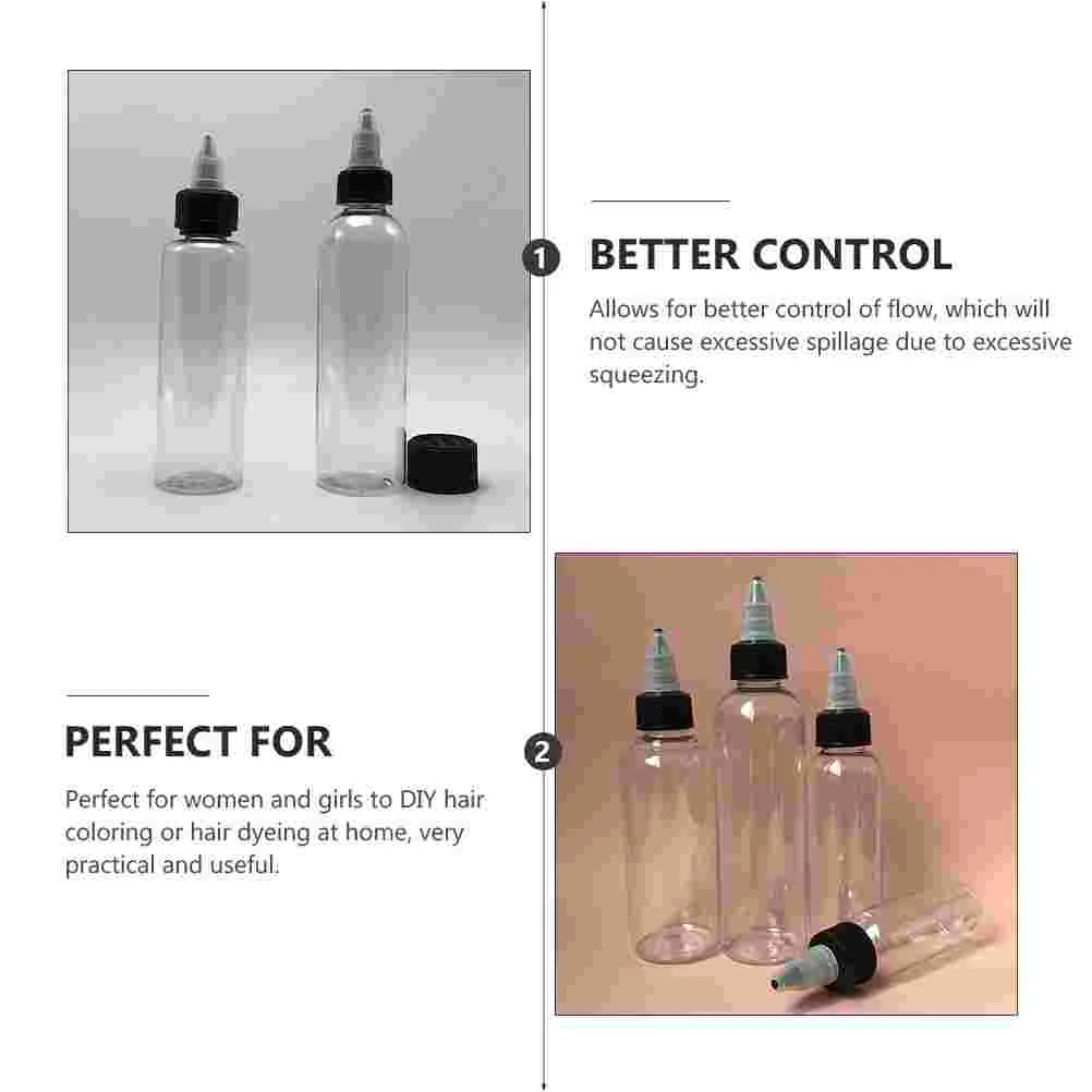 20 Pcs Hair Oil Applicator Mini Squeeze Bottles Applicator Bottles