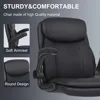 Tall Office Chair, Drafting Chair for Standing Desk, High Desk Chair with Adjustable Height and Flip-up Arm 5