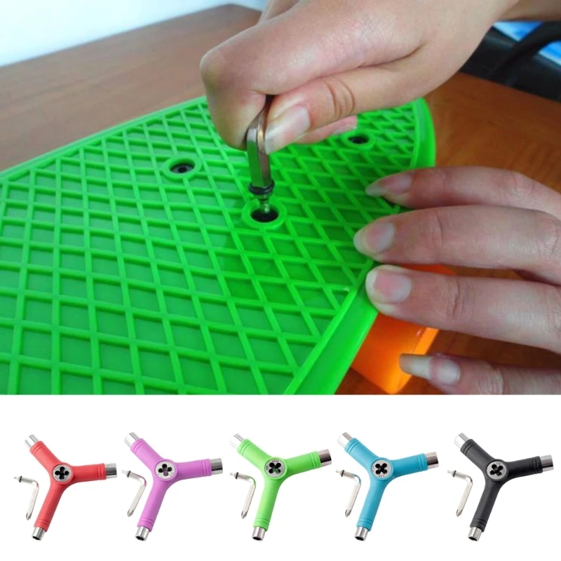 

Skate Wrench Skateboard Y Type Spanner Allen Wrench Skateboard Repair Tool