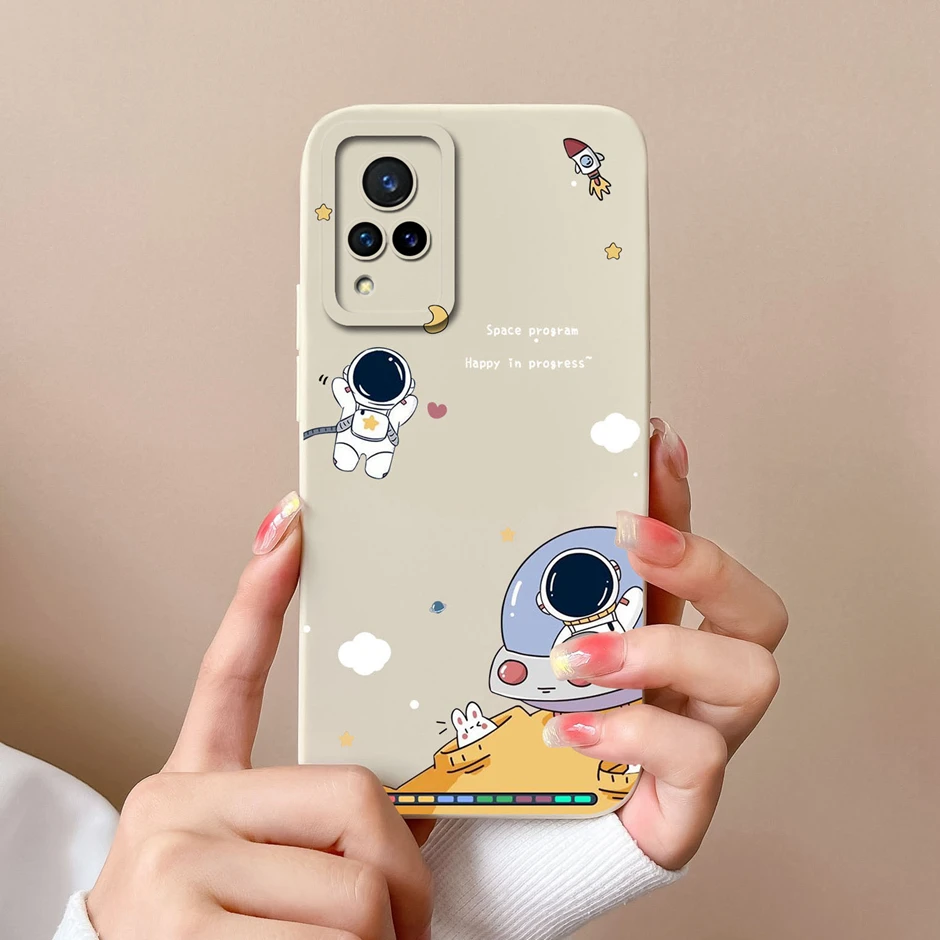 Cute Cartoon High-Quality Liquid Silicone Phone Case - New Design