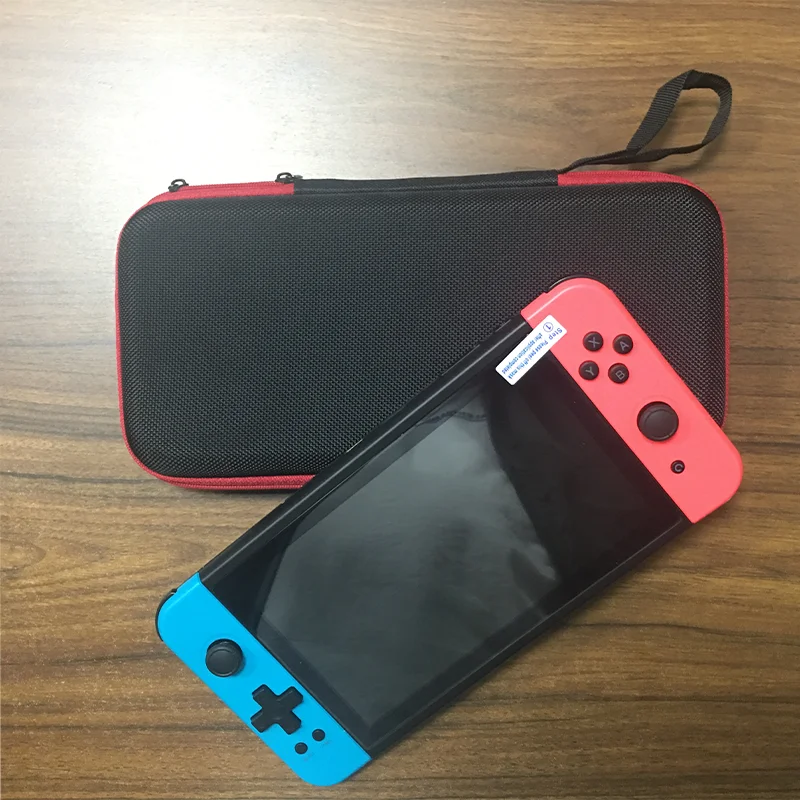Powkiddy X70 블랙 케이스, 레트로 비디오 게임 콘솔 가방, Anbernic Win600 액세서리, 방수 캐리 백, 7.0 인치 스크린