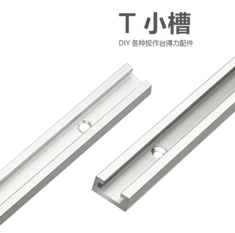 300MM Woodworking Chute Rail T-track T-slot Miter Track Jig T Screw Fixture Slot Table Saw Router Table DIY Tools