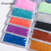 10g Mini Glass Small Beads 14Colors Caviar Beads 3D Nail Art Crystal Glitter  Rhinestones DIY Charms Nail Decorations 2