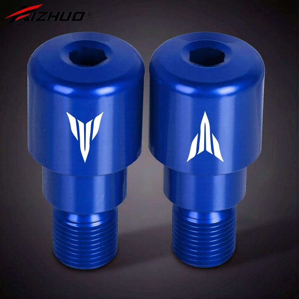 For YAMAHA MT-07 MT-09 MT-10 MT-125 MT07 MT09 MT10 MT125 2014-2023 Motorcycle Hand Bar Ends Handlebar Grips Caps Handle End Plug