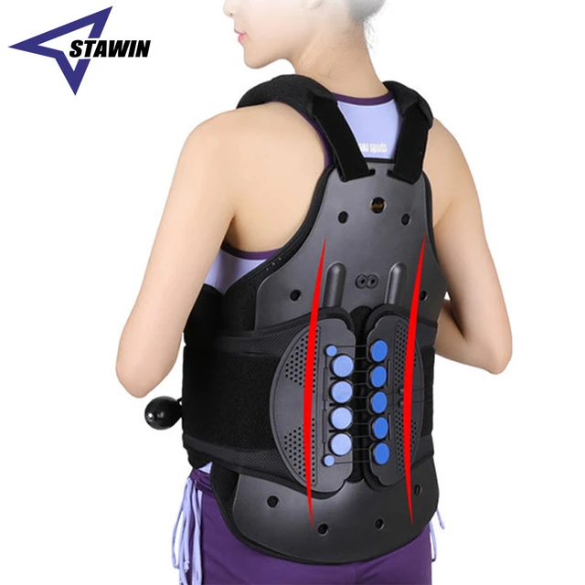 TLSO Thoracic Full Back Brace - Treat Kyphosis, Osteoporosis