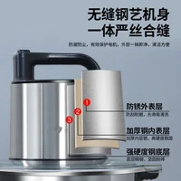 Commercial Electric 6L/10L Large Capacity Meat Grinder Household Meat Blender Stainless Steel Cooking Machine Pure Copper 2