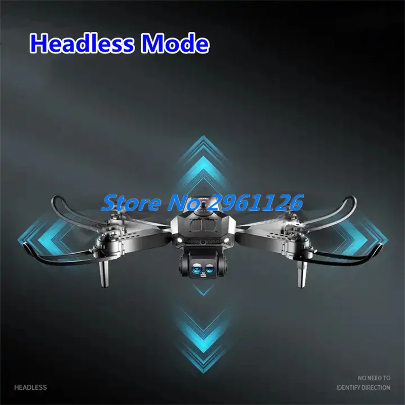 접이식 공중 와이파이 FPV 리모컨 드론, 360 ° 장애물 회피, 2.4G 8K 듀얼 카메라, 광학 흐름 포지셔닝 RC 쿼드콥터