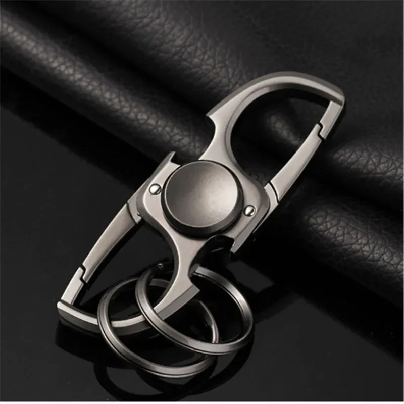 Multipurpose Keychain Fidget Spinner and Bottle Opener