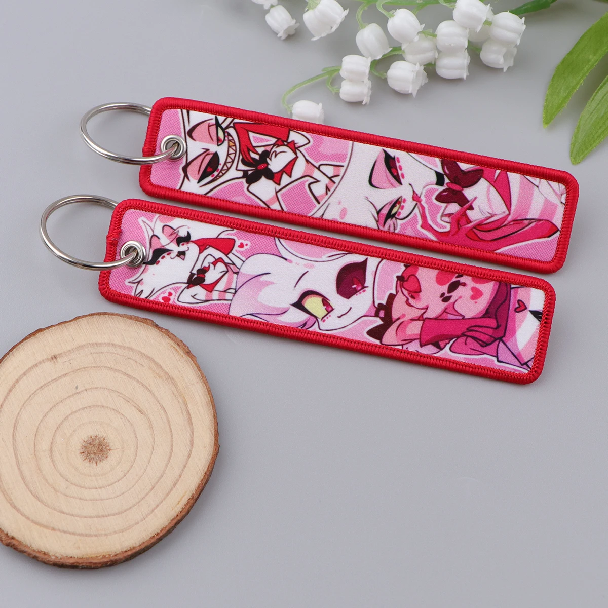 Evil Hell Key Tag Keychains for Car Motorcycles Keys Holder Keyring Fashion Jewelry Accessories Gifts 1pcs