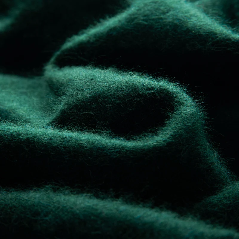 Dolcevita da uomo autunno e inverno 100% visone maglione di cashmere da uomo 2024 maglione lavorato a maglia allentato di grandi dimensioni tenere al caldo Top uomo maglione 4