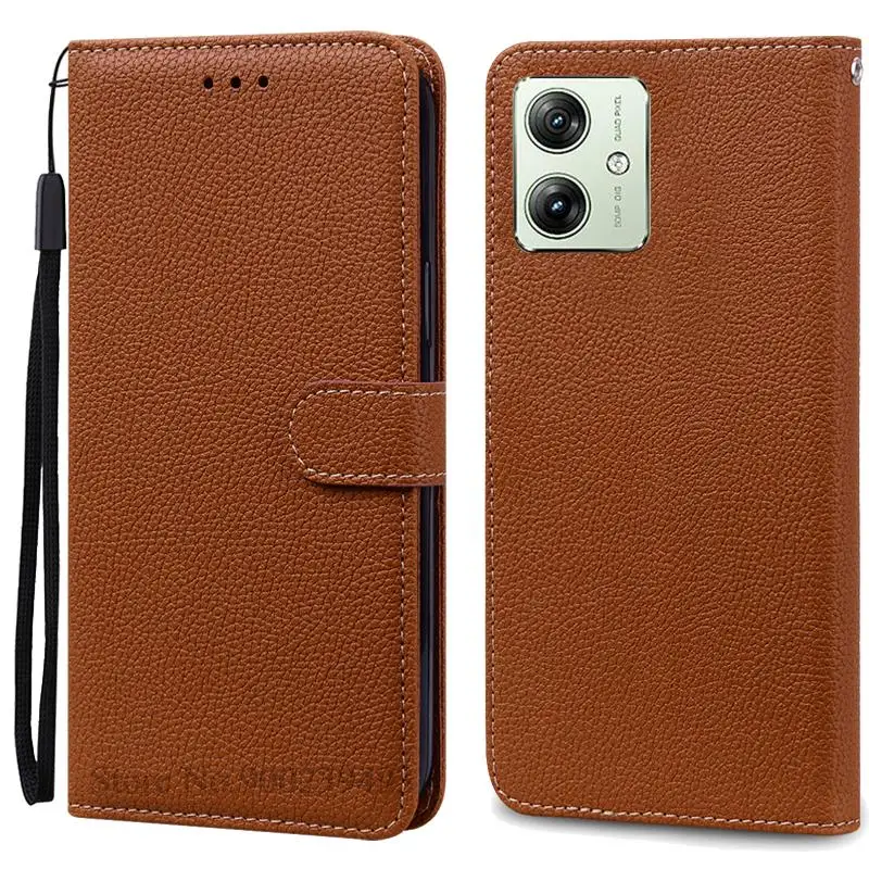 Elegant Silicone Leather Flip Wallet Case