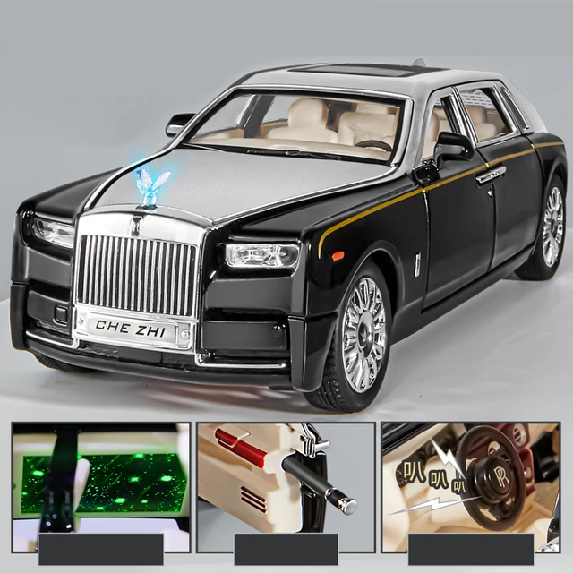 1/24 Rolls Royce SUV Cullinan Alloy Car Model Diecast Toy Vehicles Metal  Car Model Collection Sound and Light Childrens Toy Gift - AliExpress