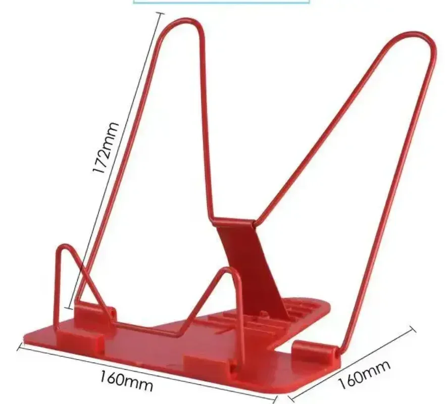 Book stand 1Pc Portable Foldable Adjustable Bookend Stand Reading Book Holder Document Holder Base book holder reading stand