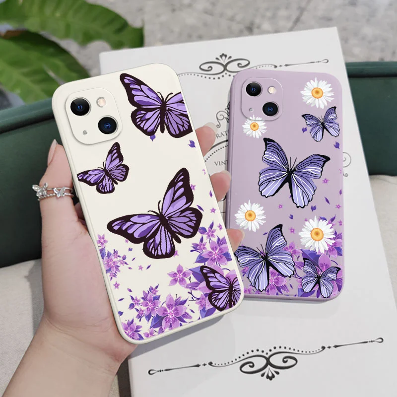 Butterfly Iphone 11 Cases For Lavender Phone Lilac Wildflower