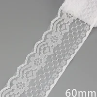 (5 yards/roll) white Lace ribbon fabric Webbing Decoration Lovely gift packing polyester Material 5