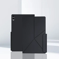 Magnetic Tablet Case with Stand and Pencil Holder - Auto Sleep/Wake Feature for Tab S11 Ultra 14.6 (Black)