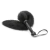 61CM Artificial Wool Fox's Tail Whip,Horse Whip,Costumes Performance Props,PU Leather Handle with Wrist Strap 3