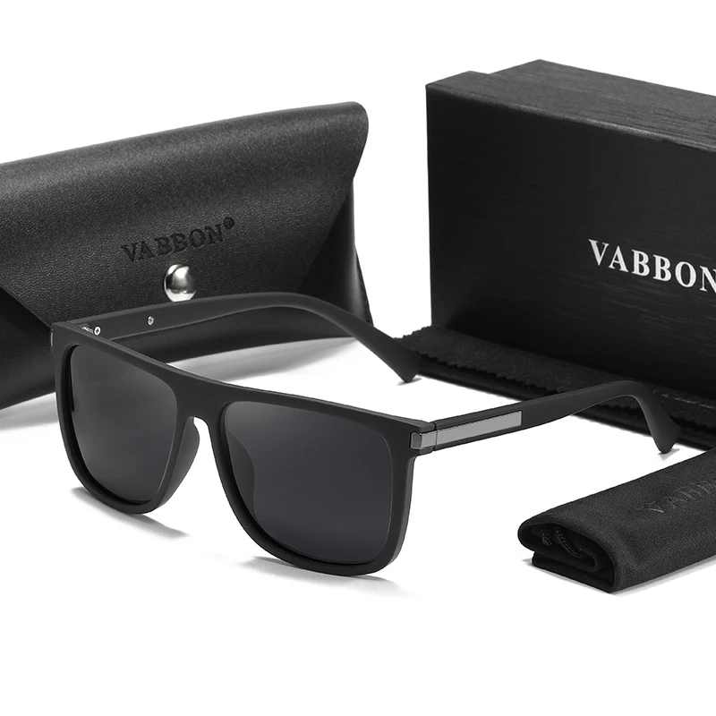 New Men's Trend Sports Polarized Sunglasses Beach Sunglasses Posing Glasses Square Full-frame Car P839