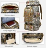 Outdoor Big Large Capacity 75L Thick Canvas Backpack for Mens Retro Fashion Travel Bag Hiking Mountaineering Bag Wear Resistant 4