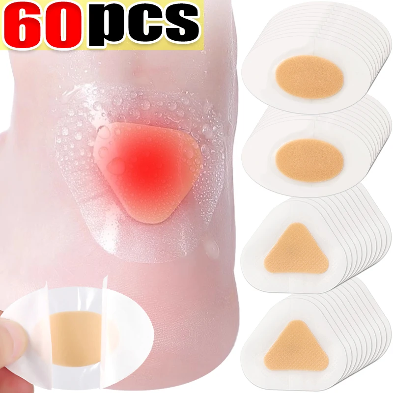 Antiwear Heel Stickers Foot Protecting Wounds Pad Lightweight Portable Waterproof Heel Patch Friction Resistant Foot Protector