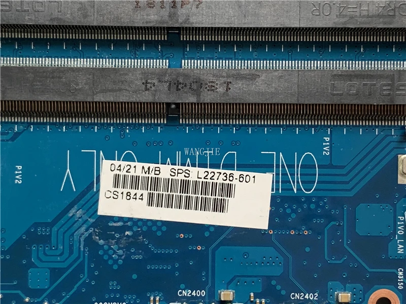 Used For HP 17-BY 17-by0062cl Series Motherboard L22736-601 L22736-501 With SR3LA i5-8250u 6050A2982701 DDR4 MB 100% Tested OK