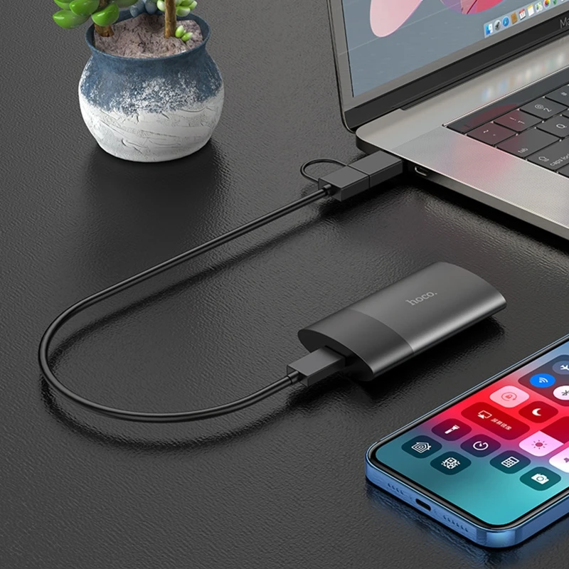 

128/256/512GB Mobile Solid State Drive for PC Cellphone Type-C Mobile Hard Drive Portable Type-C Storage Disk