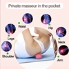 Foot massage ball with spikes pilates yoga Sports Fitness Muscle Relaxation  massage ball plantar fasciitis therapy ball AMQ001 4