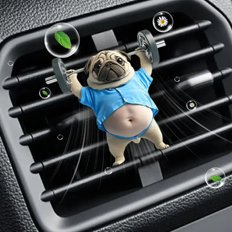 Aromatherapy Car Vent Freshener Clip - Elegant Interior Air Diffuser