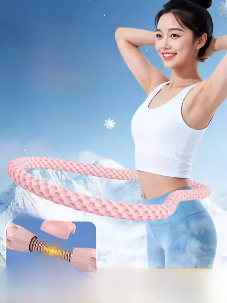 아이스빈 소프트 훌라후프 쿨 센세이션 5kg 복부 슬리밍 무통증 허리 통기성 지..