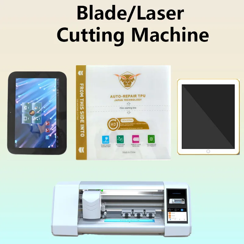 Premium HD Hydrogel Cuttable Screen Protector Film (5/25/50 Pack)