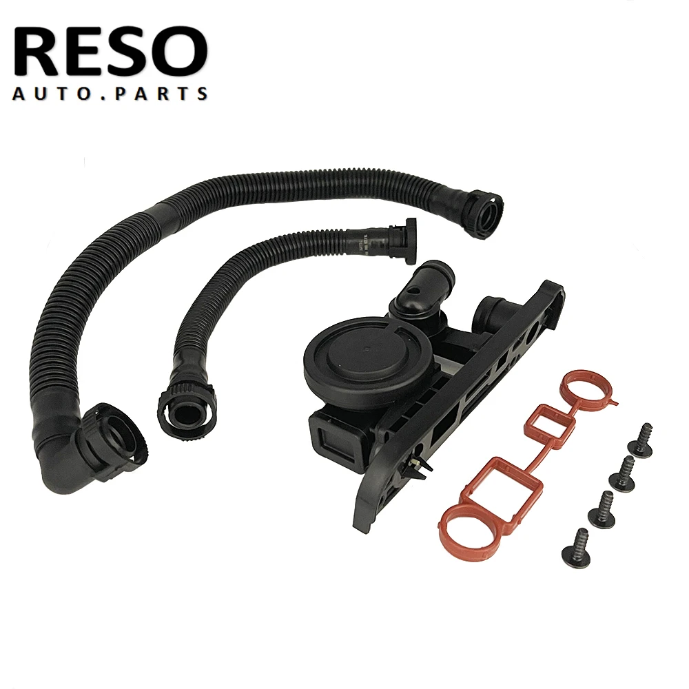 

RESO PCV Crankcase Control Vent Valve Hose Gasket 06F129101N For Audi A1 A3 S3 A4 TT VW Golf MK5 MK6 Passat Jetta Scirocco