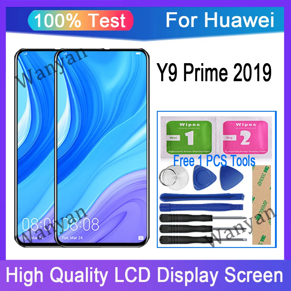 

6.59" inch Original For Huawei Y9 Prime 2019 LCD Display Touch Screen Digitizer Replacement