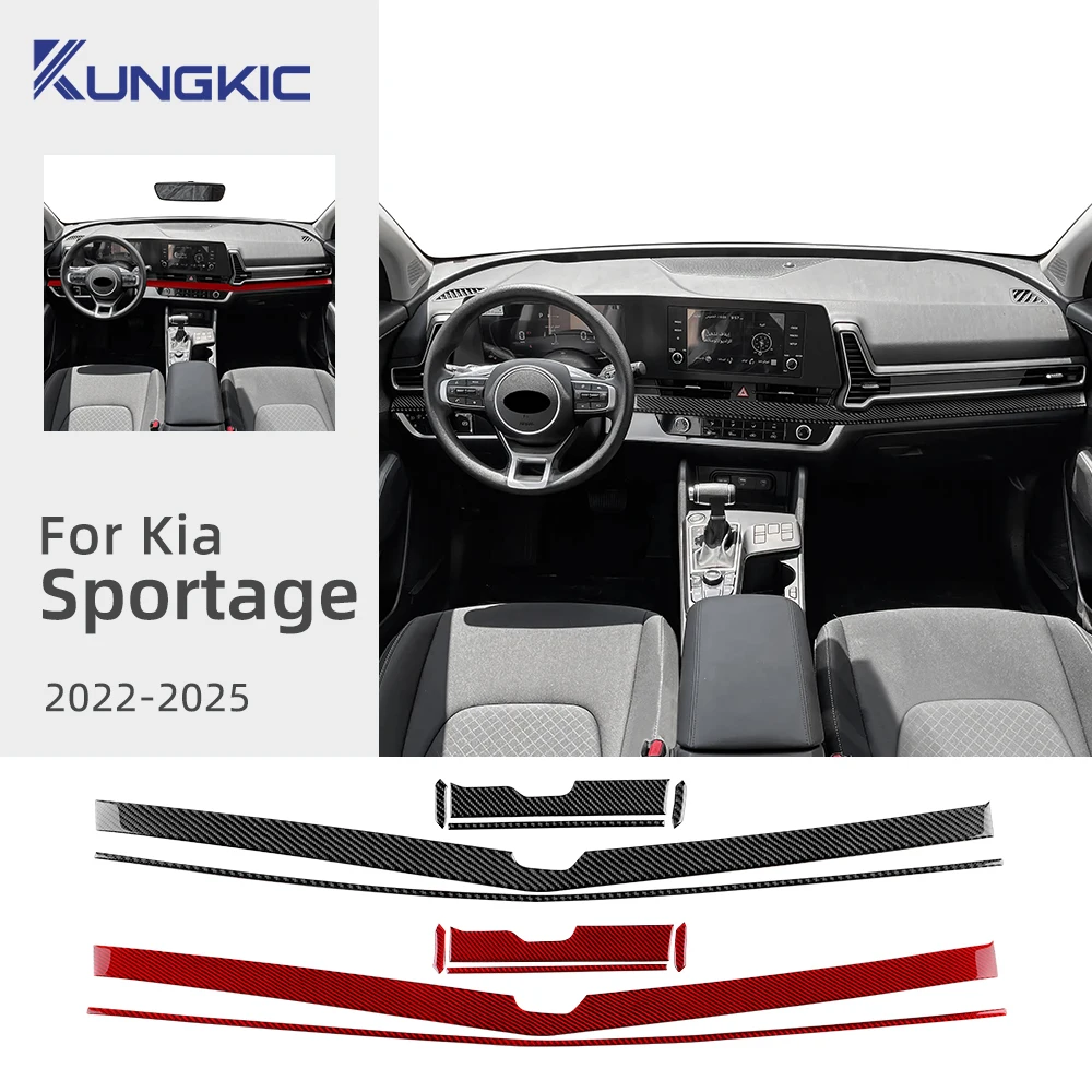 BIXUAN Tapis Antidérapants Compatible Kia Sportage NQ5 2022-2025 - Lot 14 Pièces Console Et Portes