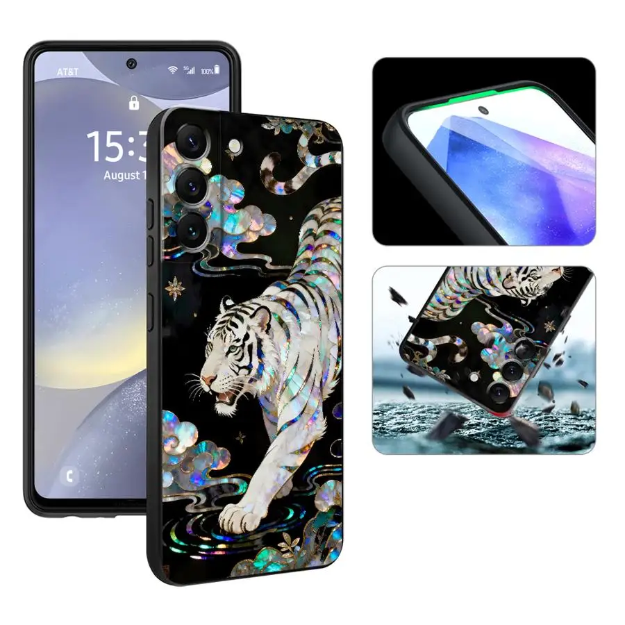 Mystic Clouds Dragon Tiger Phone Cover Case
