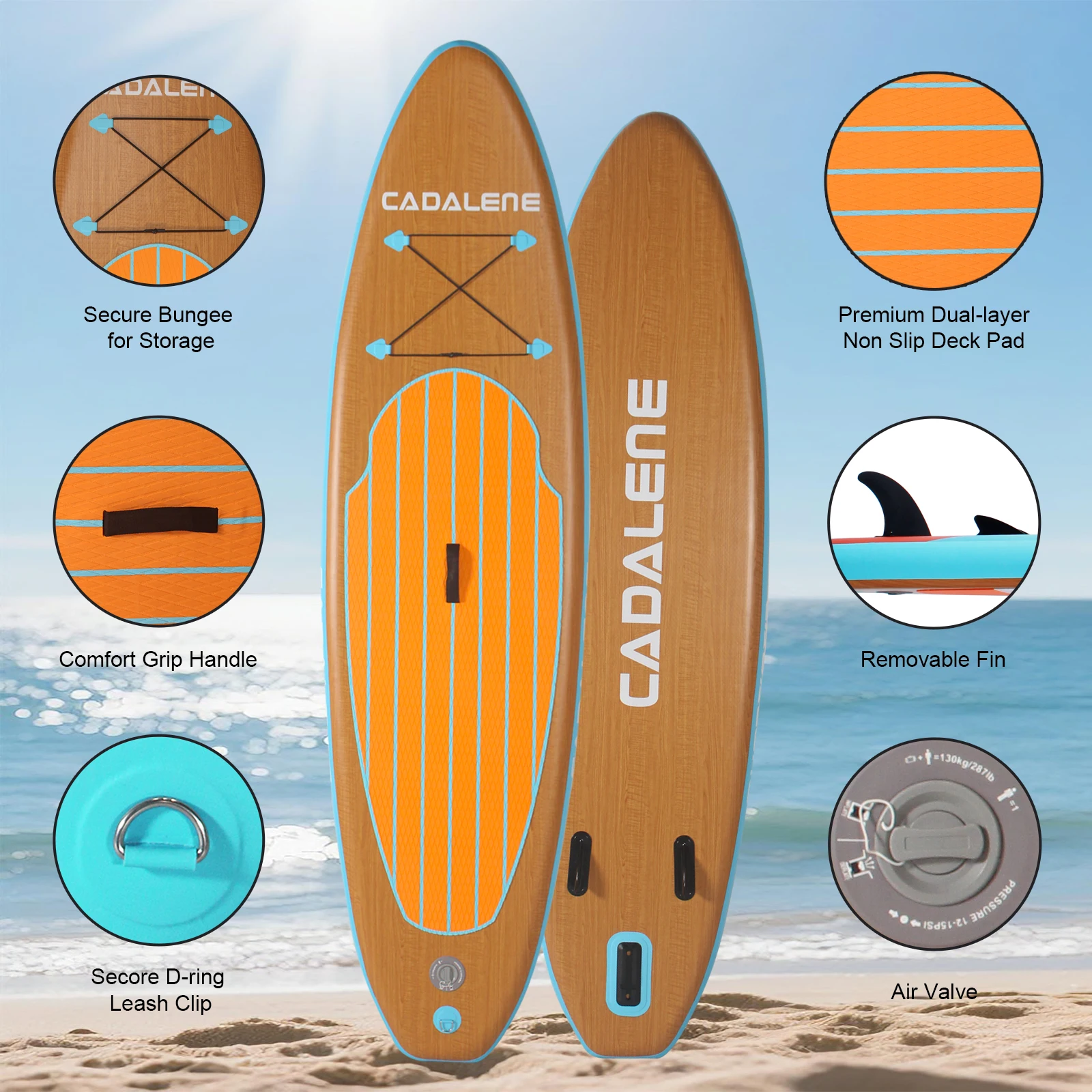 Durable Inflatable Paddle Board 2