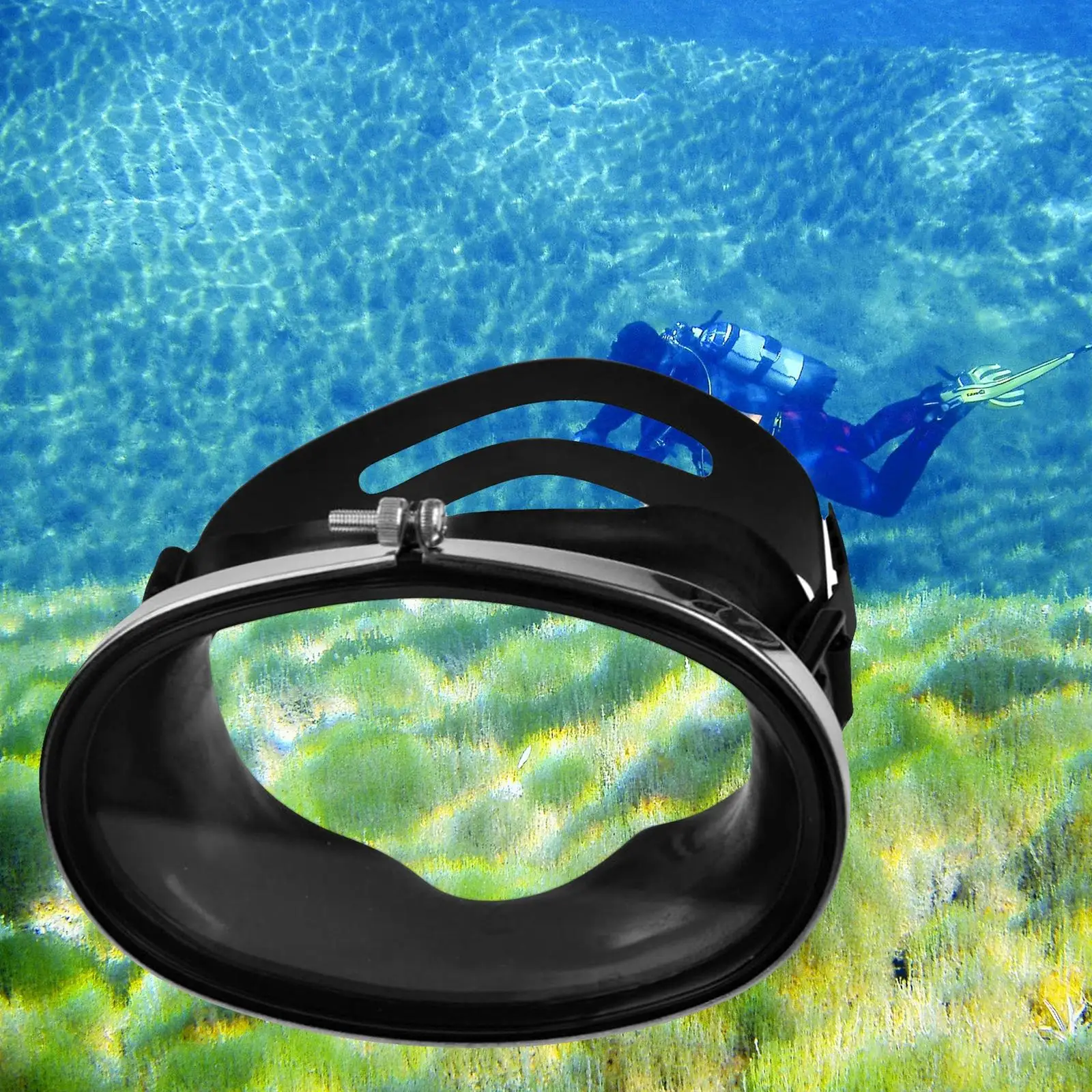 

Oval Snorkel Diving Waterproof Clear Lens Scuba Swim Glasses Goggles
