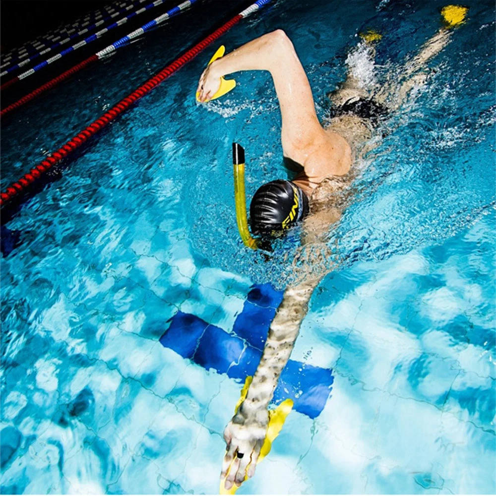 Voorhoofd Siliconen Snorkel Ademhalingszwembuis Voor Training Duiken Onder Water Snorkelen Duikuitrusting