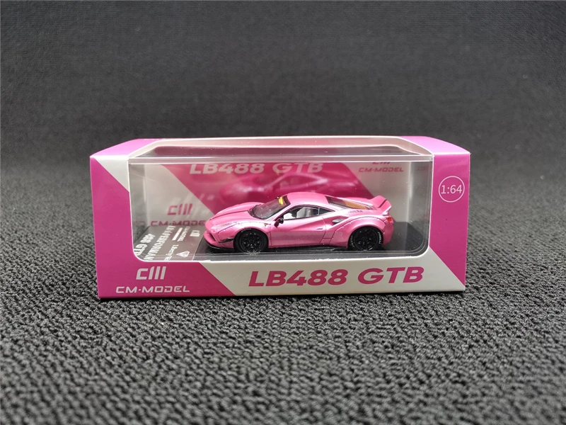 Scale Mini x Art Work 1/64 Liberty Walk Ferrari 488 (Supreme x