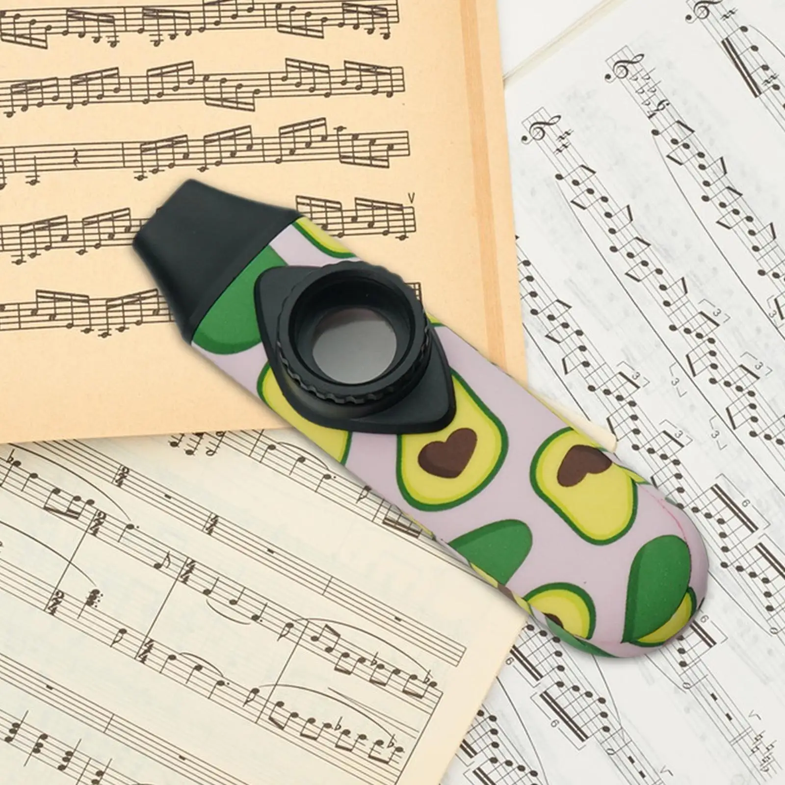 Kazoo Flute Lightweight Accompaniment with Neck Rope Mini Kazoo All Ages