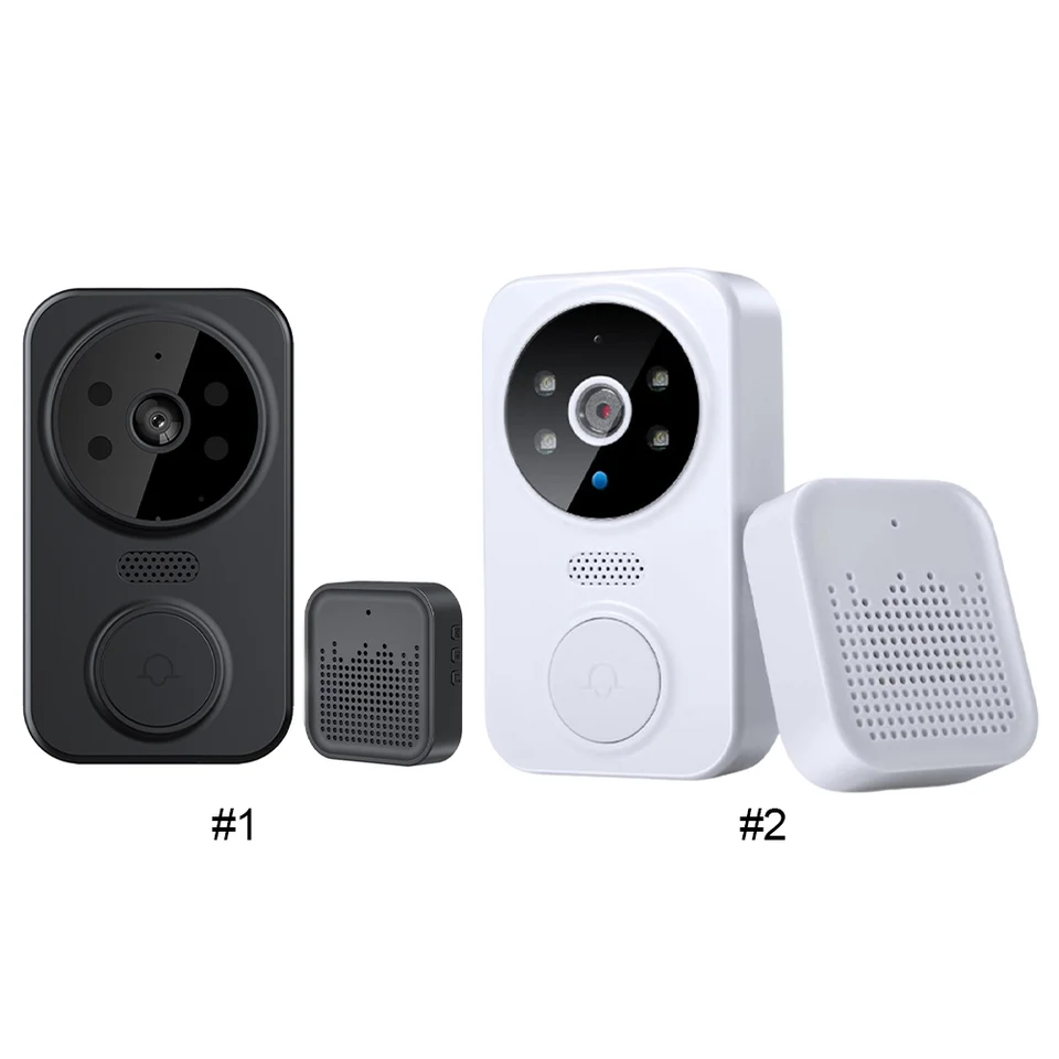 Wireless Smart Video Doorbell with Night Vision