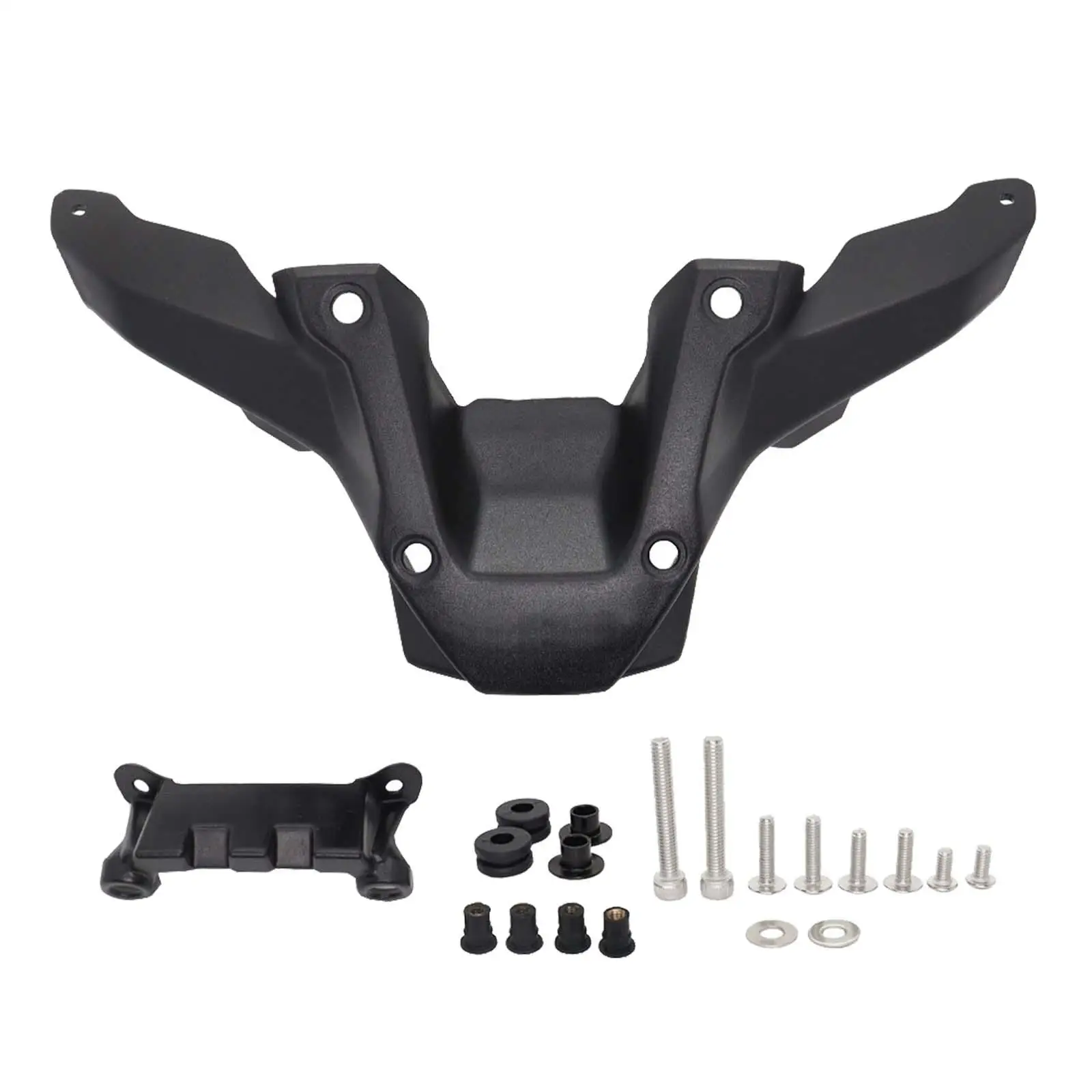 Motorcycle Windshield Bracket Accessories Spare Parts Easy to Install Black Protective Windscreen Bracket for MT-09